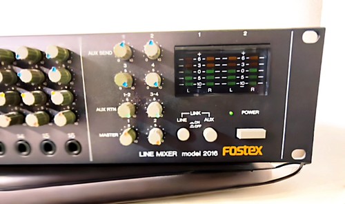 Fostex line mixer - line, 2016