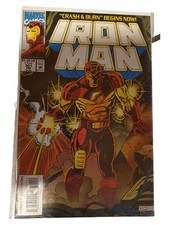Marvel Comics Iron Man Comic Nr. 301 Englisch Taschenbuch Crash & Burn