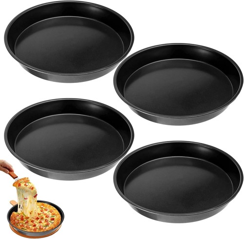 4er set rundes - backblech, 28cm