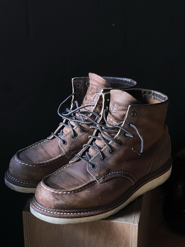 Red wing heritage classic - red, moc