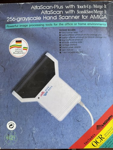 Alfascan plus für amiga - alfascan,