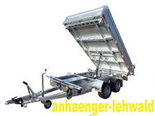 Humbaur Dreiseitenkipper 3,0to. 3140x1750x350mm NEU! Kippanhänger HTK 3000.31