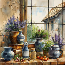 Wandbild Küche Landhaus