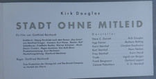 Einladung zur Uraufführung "Stadt ohne Mitleid" 13. Februar 1962 (118788)