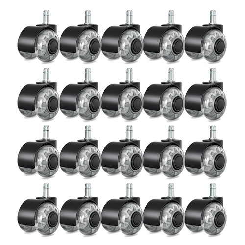 20x bürostuhlrollen 11mm - 5-20x,