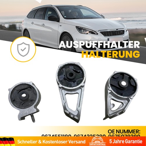 Schalldämpferhalter - 3x,