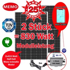 830 W /800 W Balkonkraftwerk