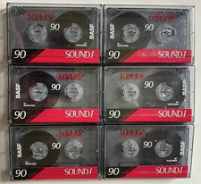 6 Stück CompactCassette BASF