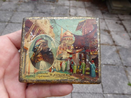 Alte blechdose - alte,