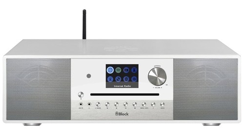 Block 100 weiß smartradio - block,