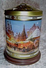 Schöne ältere Spieluhr Weihnachten Nürnberger Lebkuchen, leer