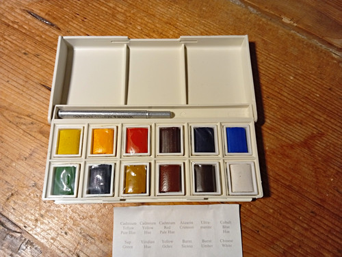Winsor newton aquarell set - winsor, aquarell-set
