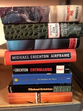 8 X MICHAEL CRICHTON KONVOLUT SAMMLUNG