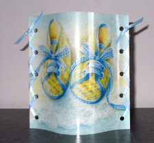 DekoWindlicht Babyschuhe