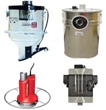 Pellet-Saugsystem mit 15m Schlauch, Maulwurf, Turbine, Schellen,