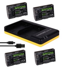 4 x Akku + Dual-Ladegerät