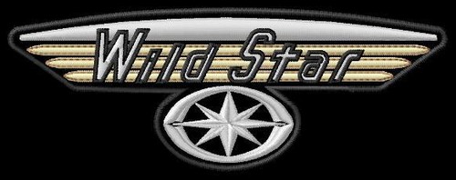 Yamaha wild star aufnäher - star,