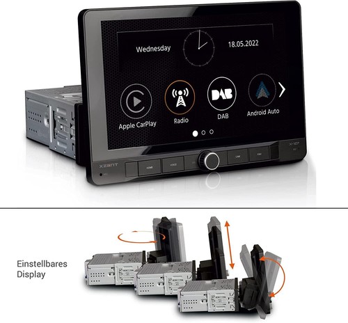 Xzent x127 din autoradio - xzent, 1-din
