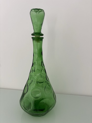 Grüne glasflasche empoli - grüne,