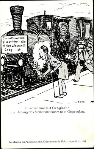 Künstler krain willibald - ak,