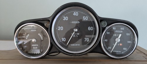 Kombiinstrument abarth 750 - kombiinstrument,