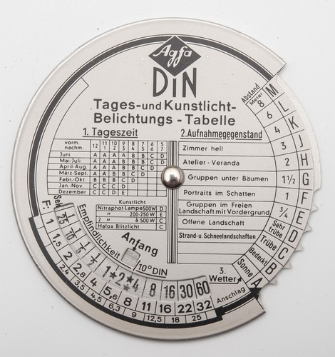Agfa tagestabelle - agfa,
