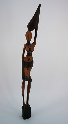Afrikanische holzskulptur - afrikanische,
