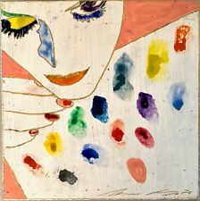 Werner Berges, „ohne Titel (a)", Gouache, Original, Unikat, 1971