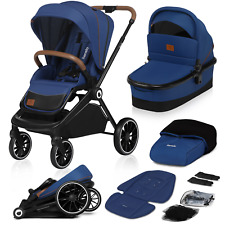 LIONELO® Kinderwagen 2 in 1 Kombikinderwagen  Buggy + Babywanne 🔸BLUE NAVY