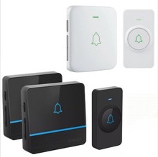 AVANTEK Funk Türklingel mit 1 oder 2 Empfänger 300m Reichweite IP55  Kabellos