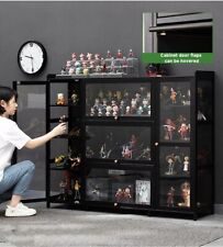 Hochschrank Acryl Vitrinenschrank Standvitrine Sammelvitrine Bücherschrank