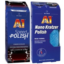 A1 Nano Kratzer Polish 50 ml 2714 + A1 Speed Polish 500 ml  von Dr. Wack 2610