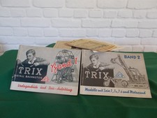 TRIX ANFOE METALLBAUKASTEN Vorlagenbuch BAND 1 Band 2 vermutlich vor Krieg