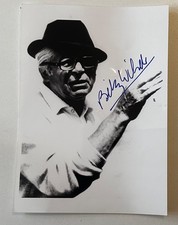 Billy Wilder   -  Original Autogramm  - 18 x 13  cm