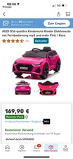 Audi Pink Elektrisches Fahrzeug Für Kinder