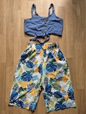 Top Und 3/4 Hose Set Mädchen