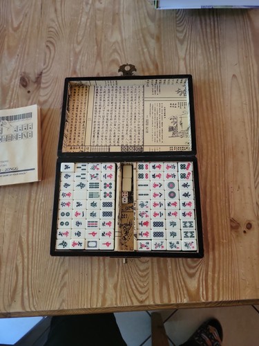 Vintage mahjong rare chinese - mahjong,