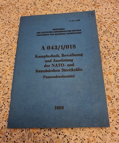 Nva ddr gdr handbuch - ddr,