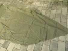 Original US Army Zeltplane Oliv OD WKII 1945 Tent Cover WWII 1. Modell Mint WKII