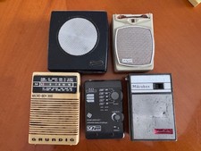 5 Transistor-Radios? NordMende Mikrobox Grundig Micro-Boy Greatz Angel #17.9D