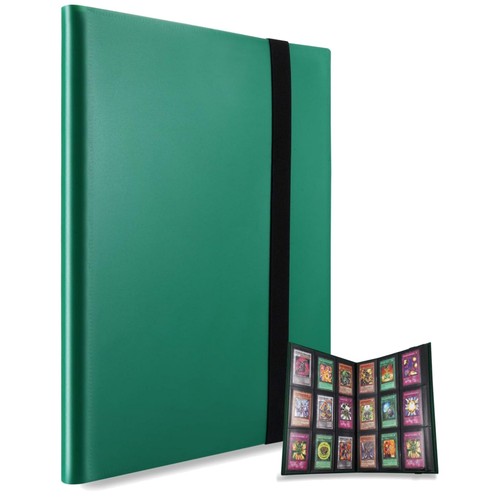 Sammelkarten album grün - sammelkarten,