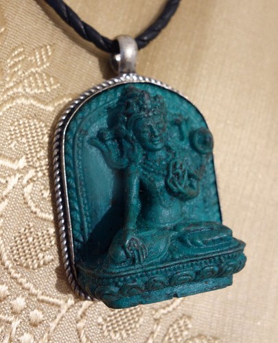 Handgefertigtes buddha amulett - buddha,