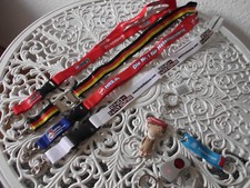 7 Schlüsselbänder Schlüsselanhänger Emirates Veltins HRS Thyssen Krupp DB   NEU