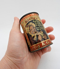 +ANTIK+ kleine Dose / Blechdose / Seeligs Kaffee / Kornkaffee / Zusatz um 1900