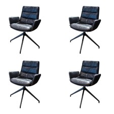 KFF 4er-Set Armlehnstuhl Arva