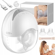 Milchpumpe Elektrisch Tragbar Stillen Pumpe mit 4Modi und 12 Leistung Milchpumpe