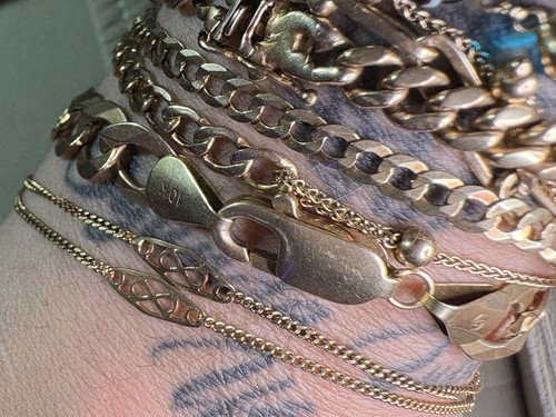 14k gelbe doppelte