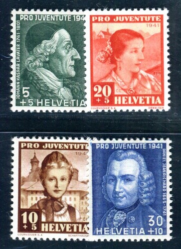 Schweiz 1941 399 - 399-402, **