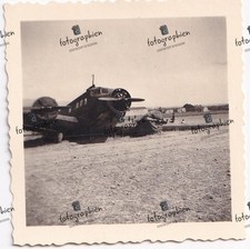 org. Foto 2. Weltkrieg Frankreich dt. Flugzeug Ju Junkers