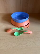 Tupperware Tupper Care Babyteller mit Besteck Kinder